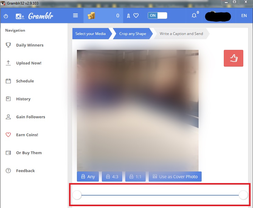 Upload Instagram Video from PC