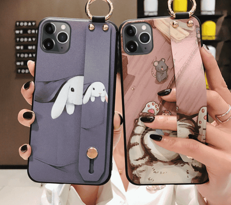Custodia Fashion per ragazze con cinturino per iPhone 11, iPhone 11 Pro e iPhone 11 Pro Max