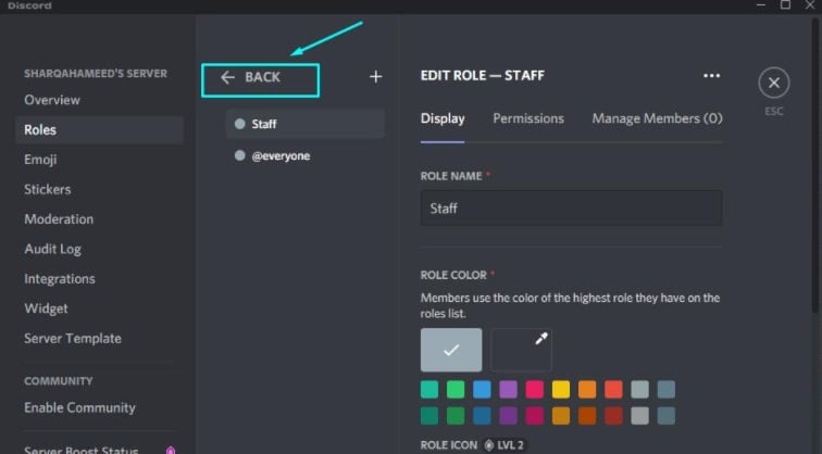 Как добавить роли в Discord