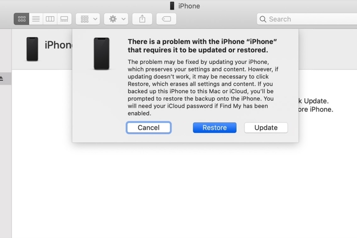 iPhone-Bildschirm funktioniert nicht