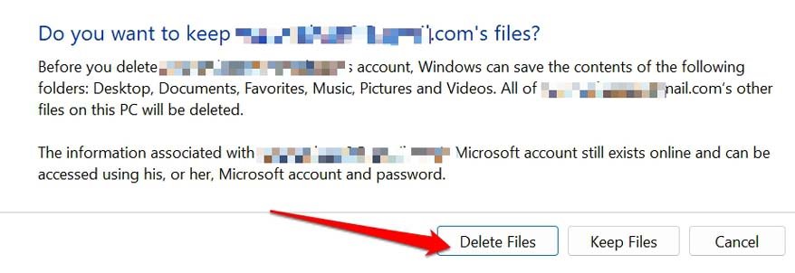 Eliminar archivos Windows