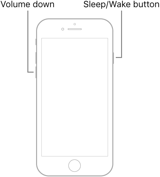Fuerza el reinicio de tu iPhone - iPhone se enciende y apaga