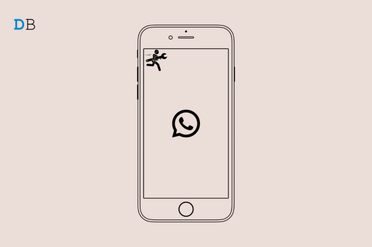 Corrigir tela preta durante a chamada de vídeo no WhatsApp no iPhone