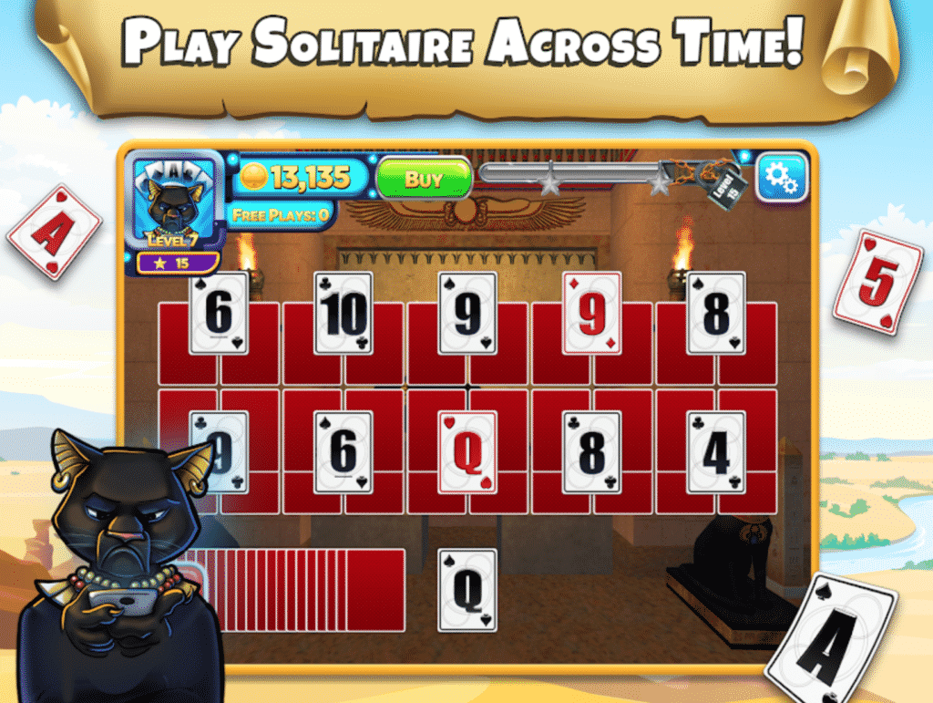 Critique de la partie Solitaire Time Warp