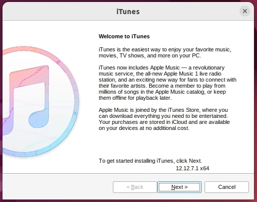 Installation d'iTunes - iTunes sur Ubuntu