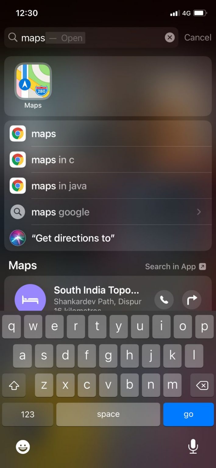 Wie man Apple Maps auf dem iPhone verwendet? 1