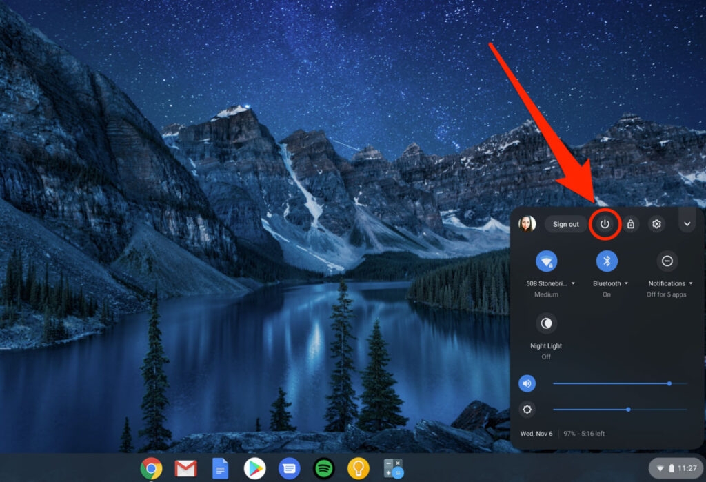 Riavvia il Chromebook - Problemi di schermata del Chromebook