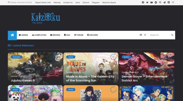Animekaizoku - Melhor Site para Download de Anime