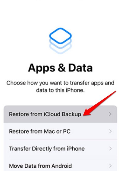 comment restaurer le journal des appels supprimés sur iPhone en utilisant la sauvegarde iCloud