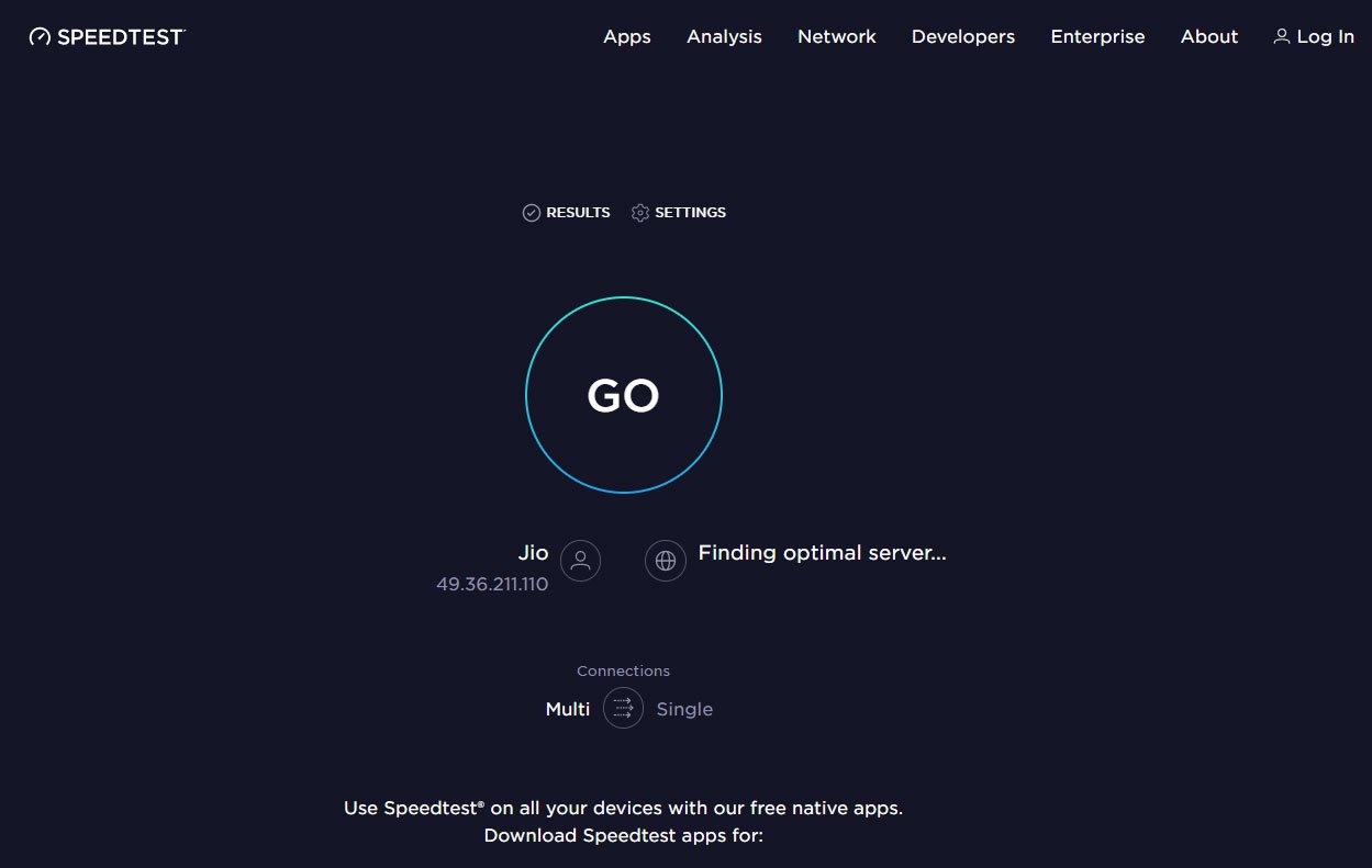 Internetspeed