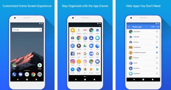 top 10 android launchers 2018