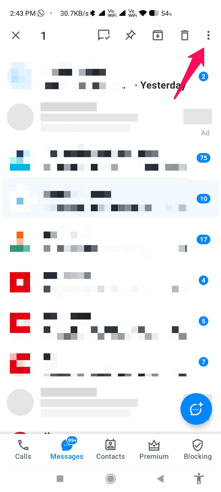 Usar TrueCaller