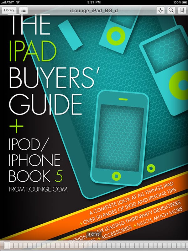 Recensione: Apple iBooks 1.1