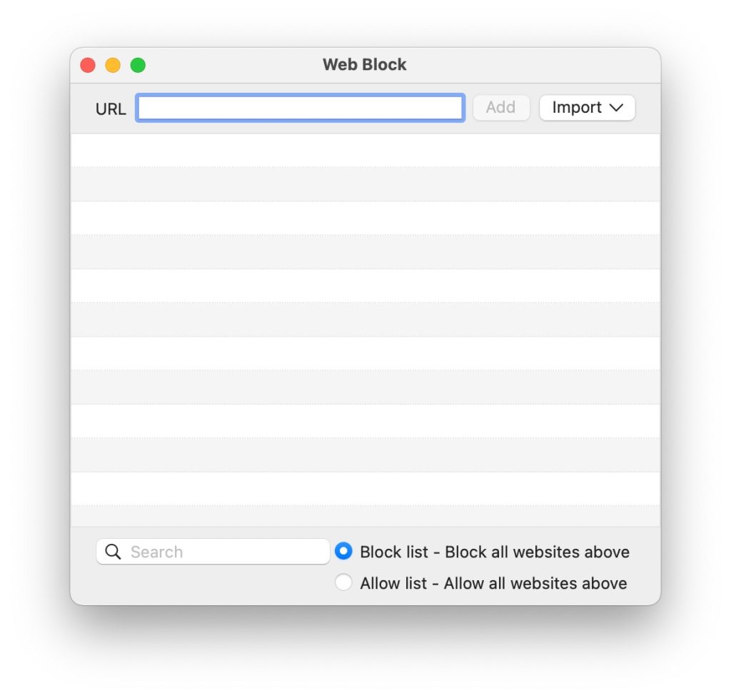Safariブラウザでウェブサイトをブロックする方法