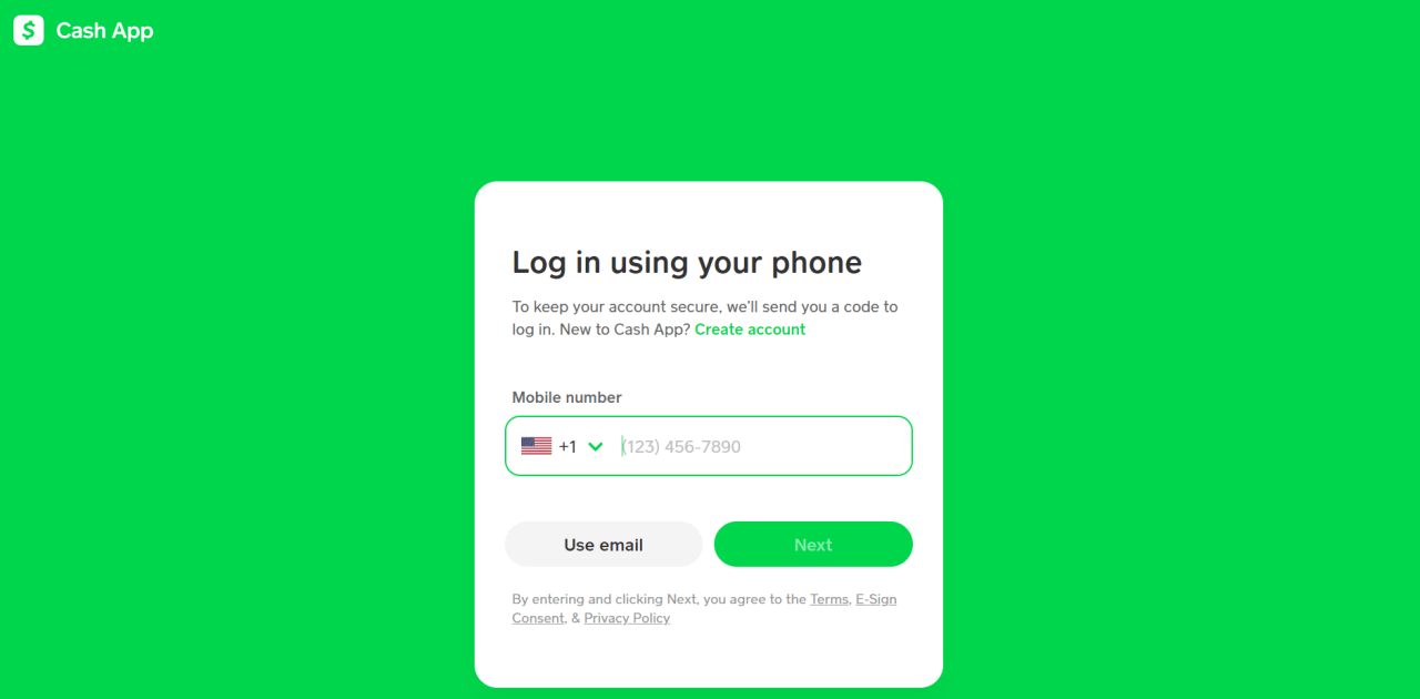 Cash App No Funciona