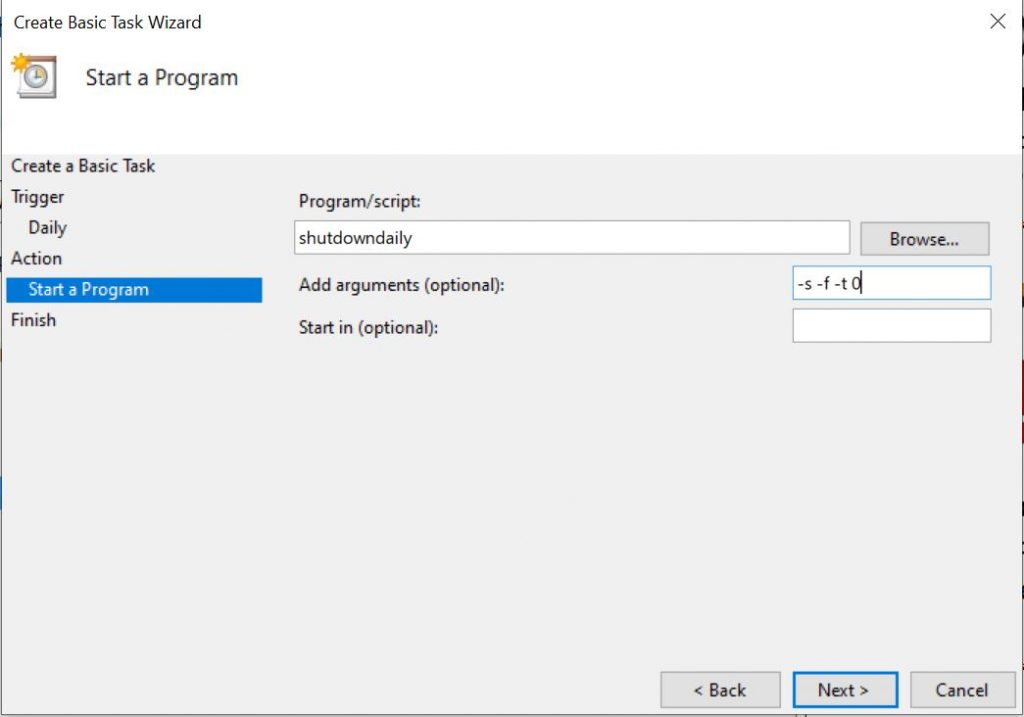Windows 10 für eine automatische Abschaltung planen