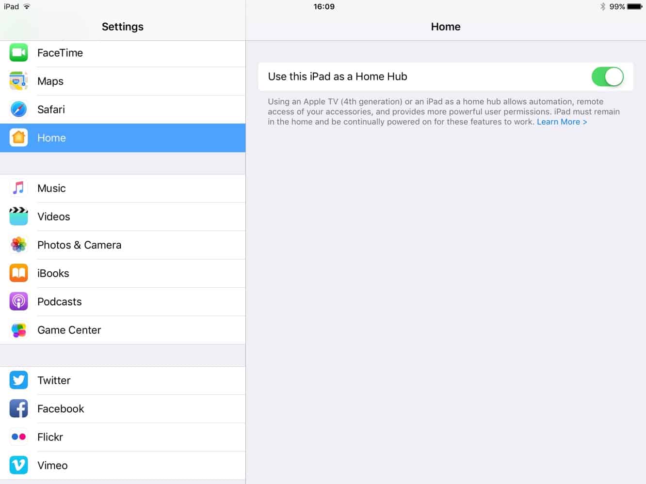 Utilizzare il tuo iPad come Hub Domestico per HomeKit