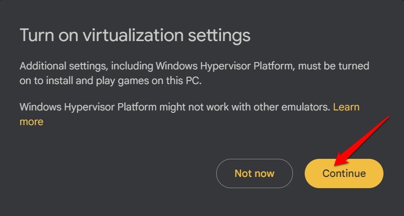 Windows-Virtualisierungseinstellungen aktivieren