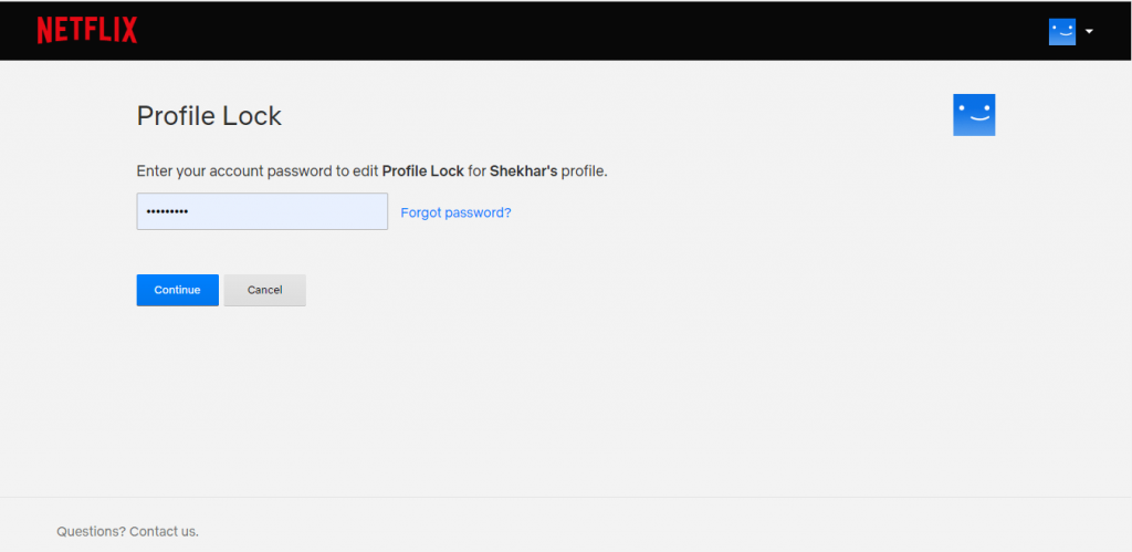 hacer que tu perfil de Netflix esté protegido por PIN