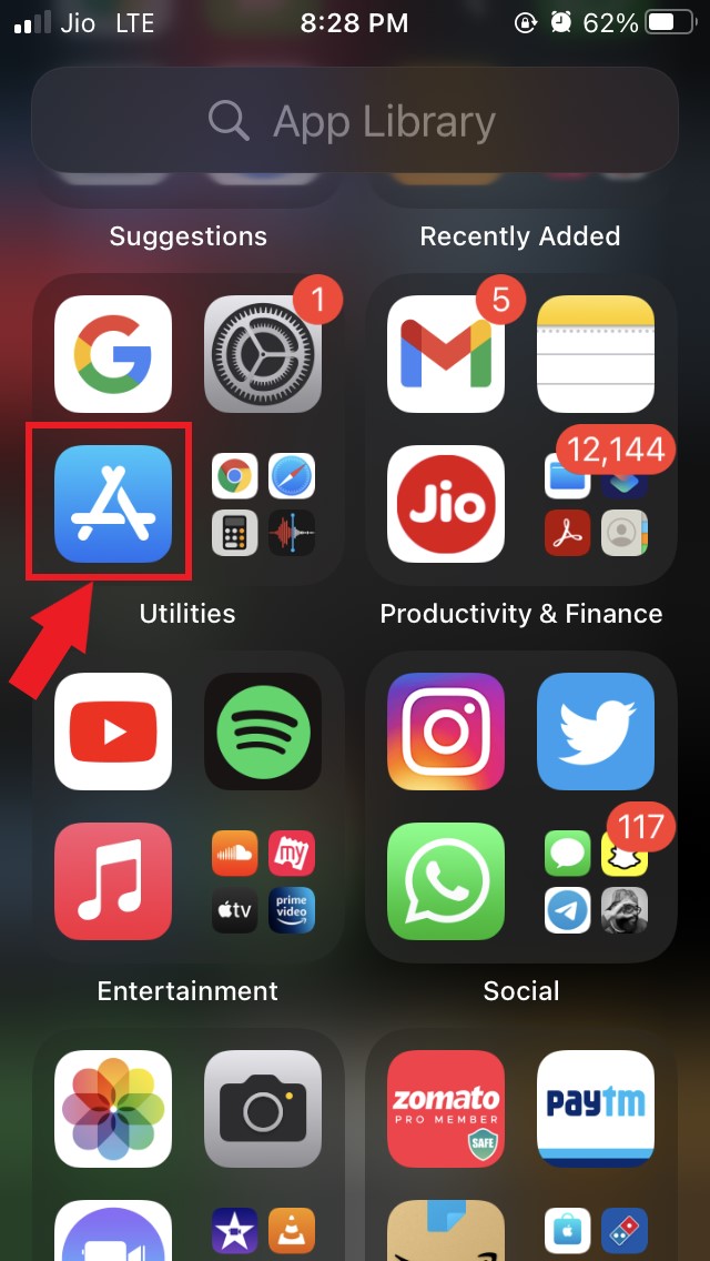 App Store öffnen