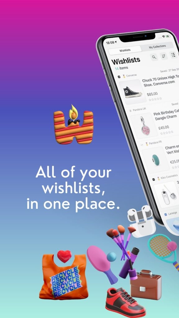 WISHUPON - Meilleure Application de Liste de Souhaits Universelle