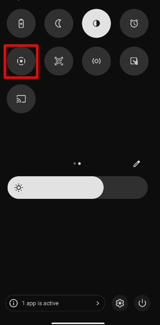 habilitar grabación de pantalla en Android 15