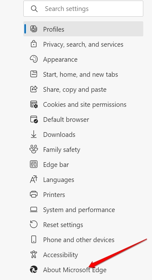 Über Microsoft Edge
