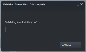 6 - Steamがゲームファイルを確認するのを待つ