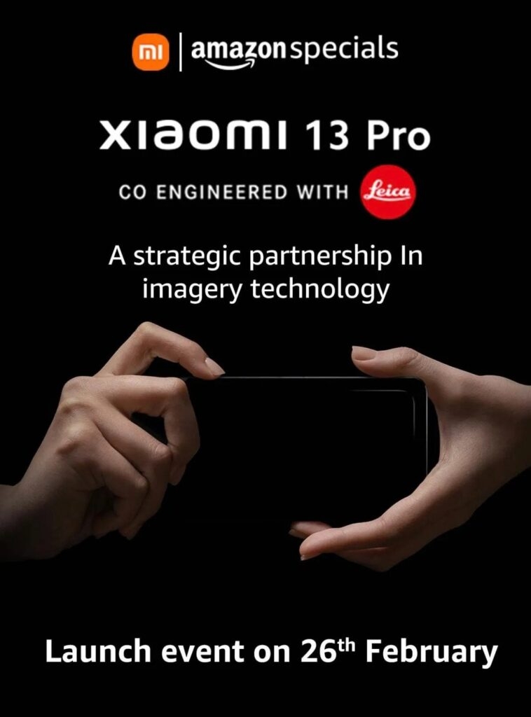 Anúncio de Lançamento do Xiaomi 13 Pro