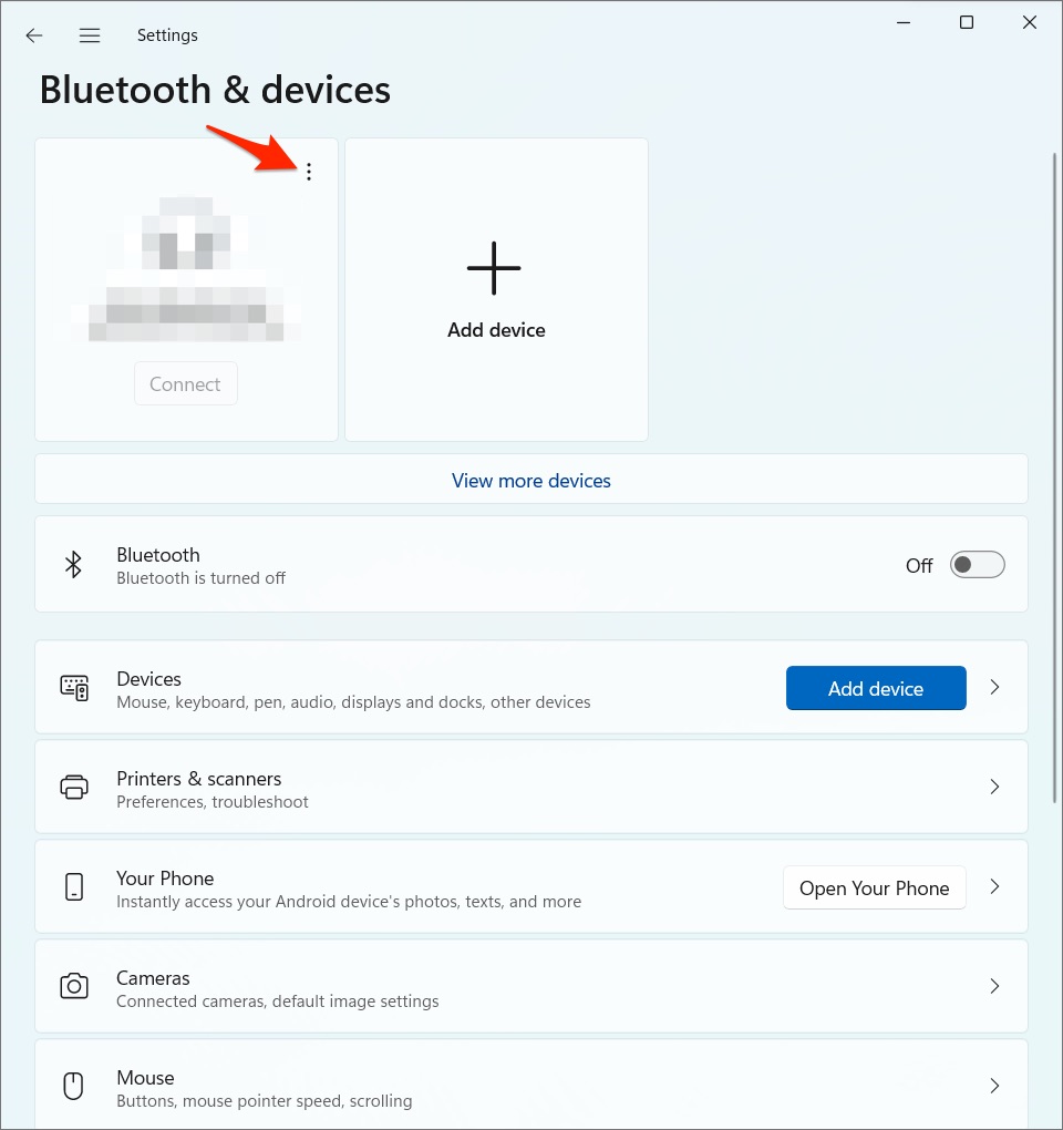 Remove Mouse Windows 11