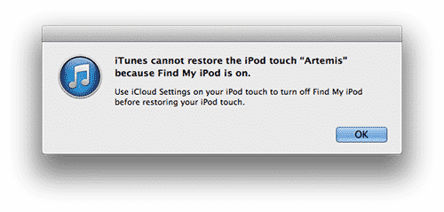 iOS 7 : Activation Lock + Find My iPhone