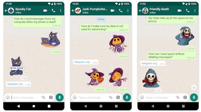 Stickers para WA - Halloween - Stickers Divertidos Para WhatsApp