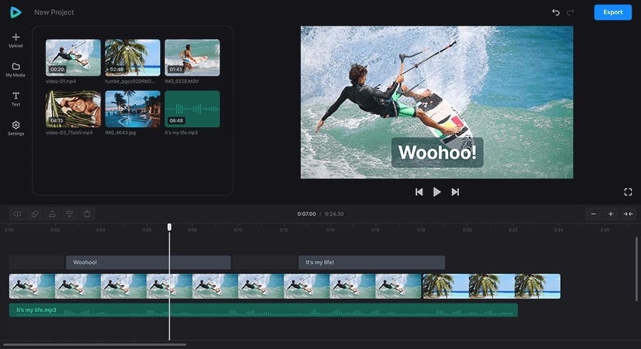 Clideo - Meilleur Fusionneur de Vidéo Gratuit