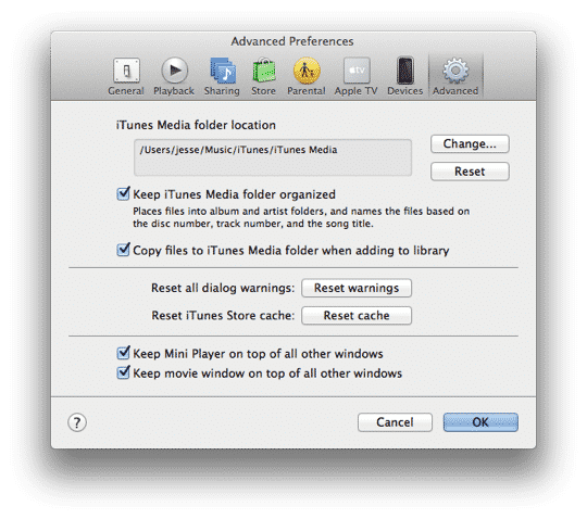 Creando una biblioteca de iTunes Match desde un disco duro externo
