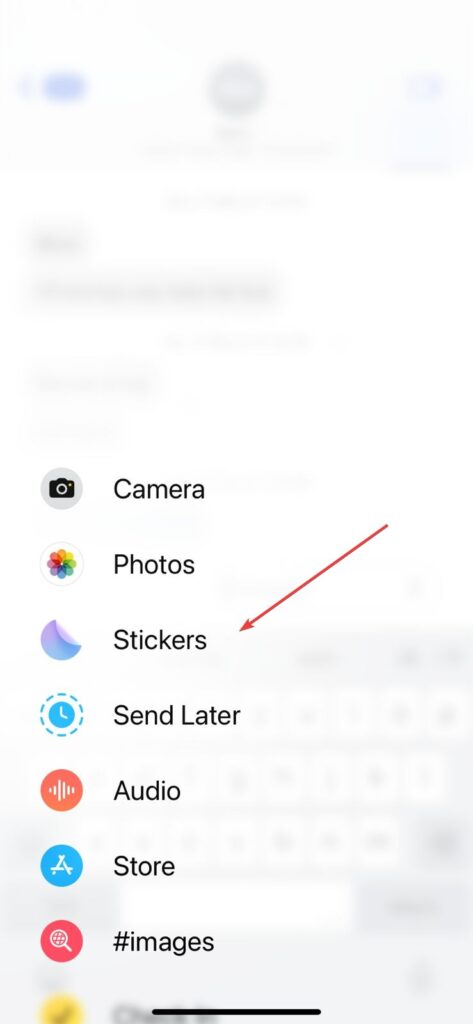 Benutzerdefinierte Aufkleber von iPhones und iPads entfernen