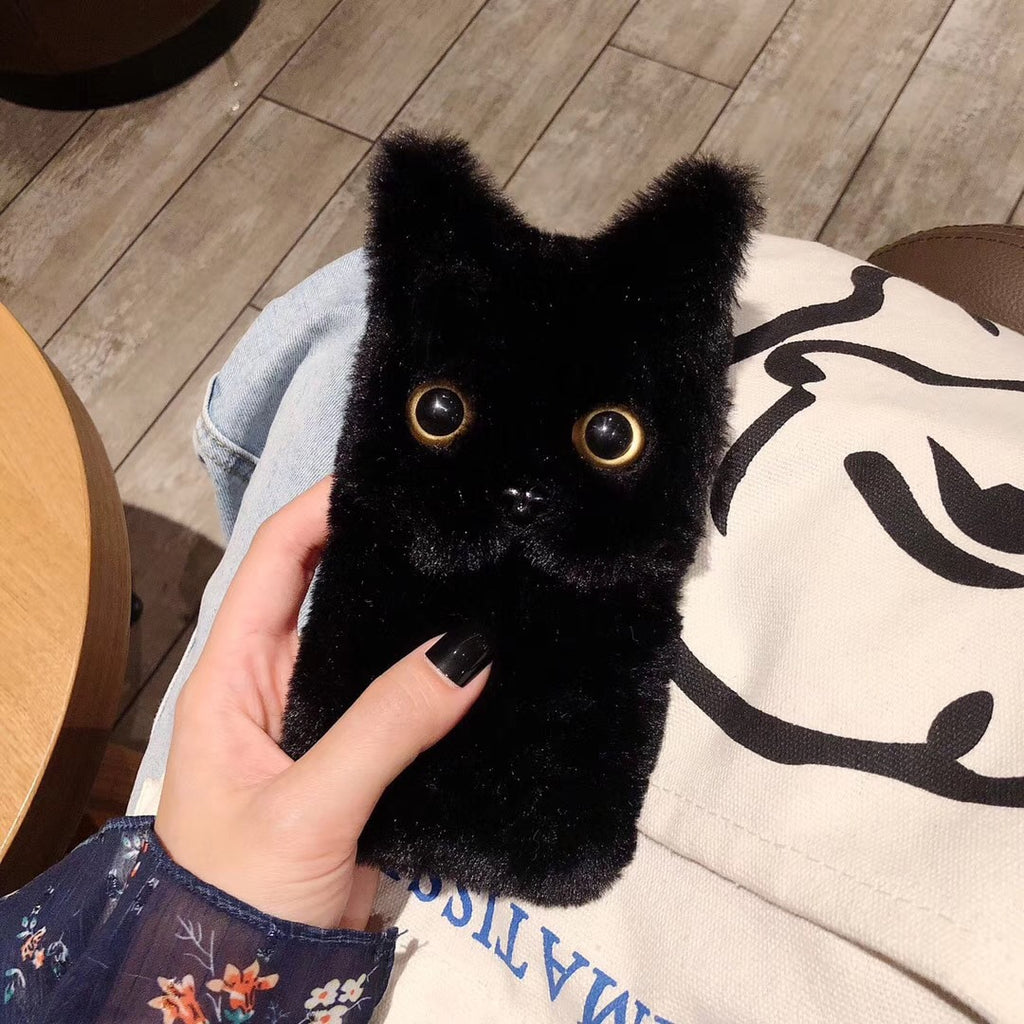 Custodia Faccia di Gatto Soffice per iPhone 13 Pro