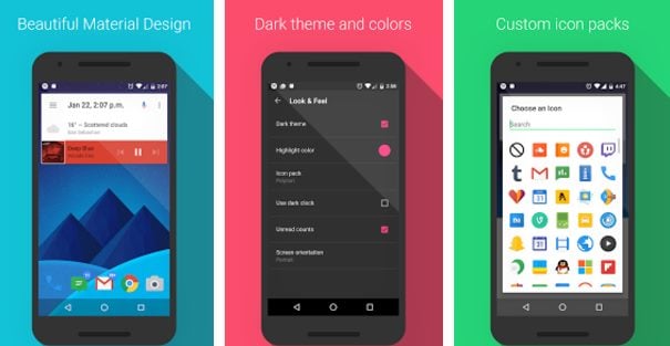 top 10 android launchers 2018