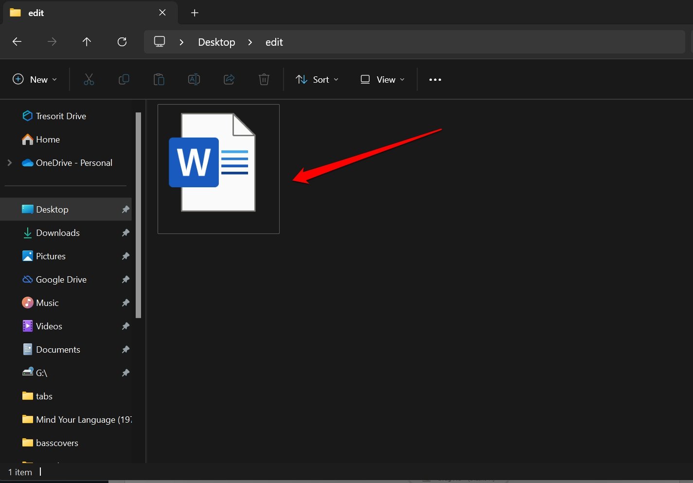 создать файл в Windows без имени