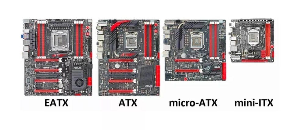 Tipos de Placa Base