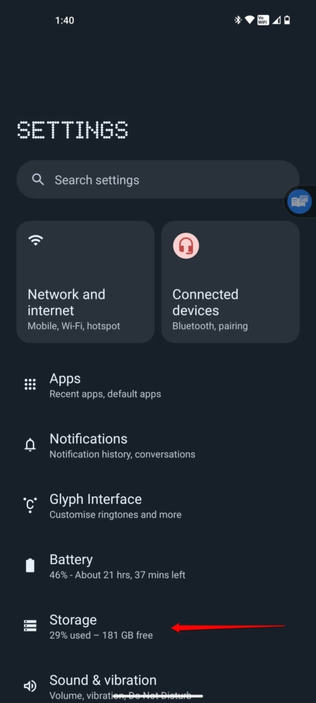 Almacenamiento Android - No se Puede Tomar Captura de Pantalla Debido a la Política de Seguridad