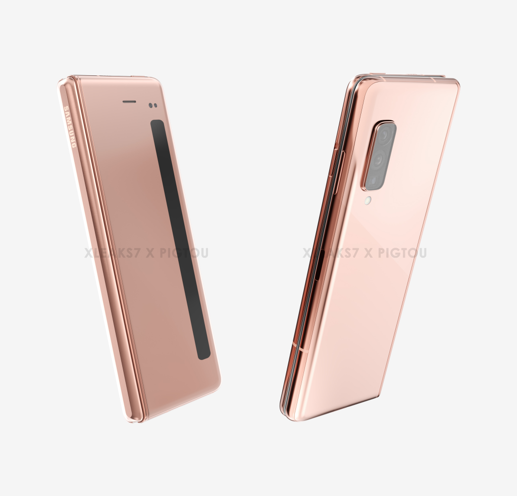 Filtraciones de Renders Muestran Diseño y Color del Samsung Galaxy Fold 2 3