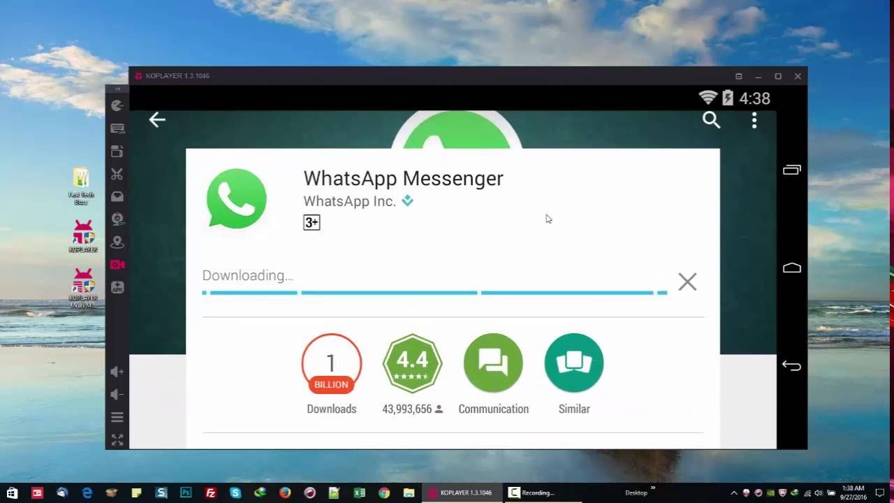 WhatsApp su Bluestacks