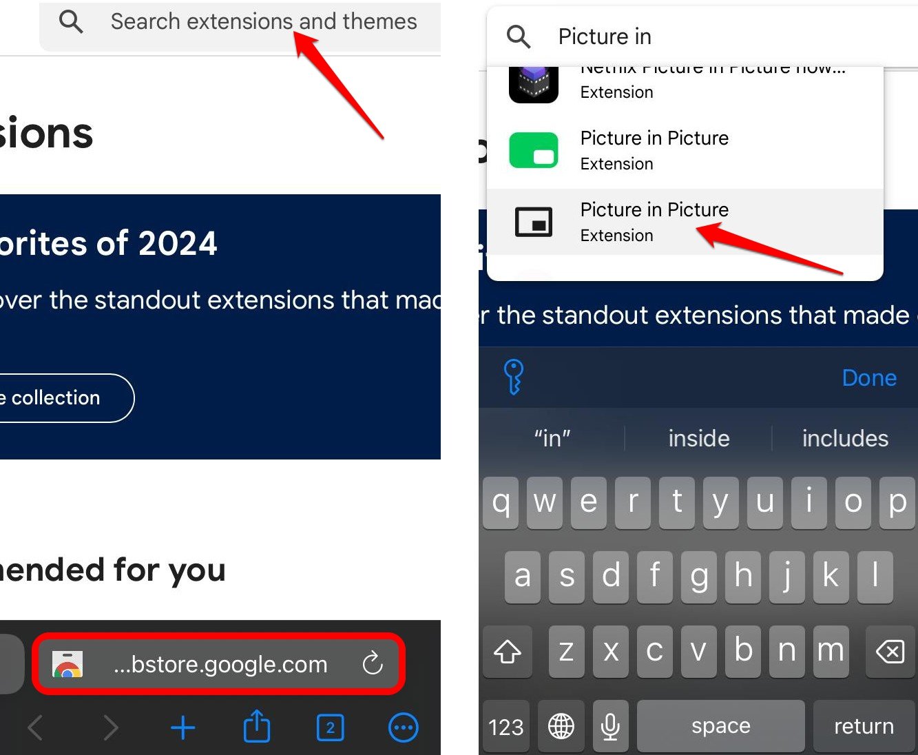 como baixar extensões da Chrome webstore