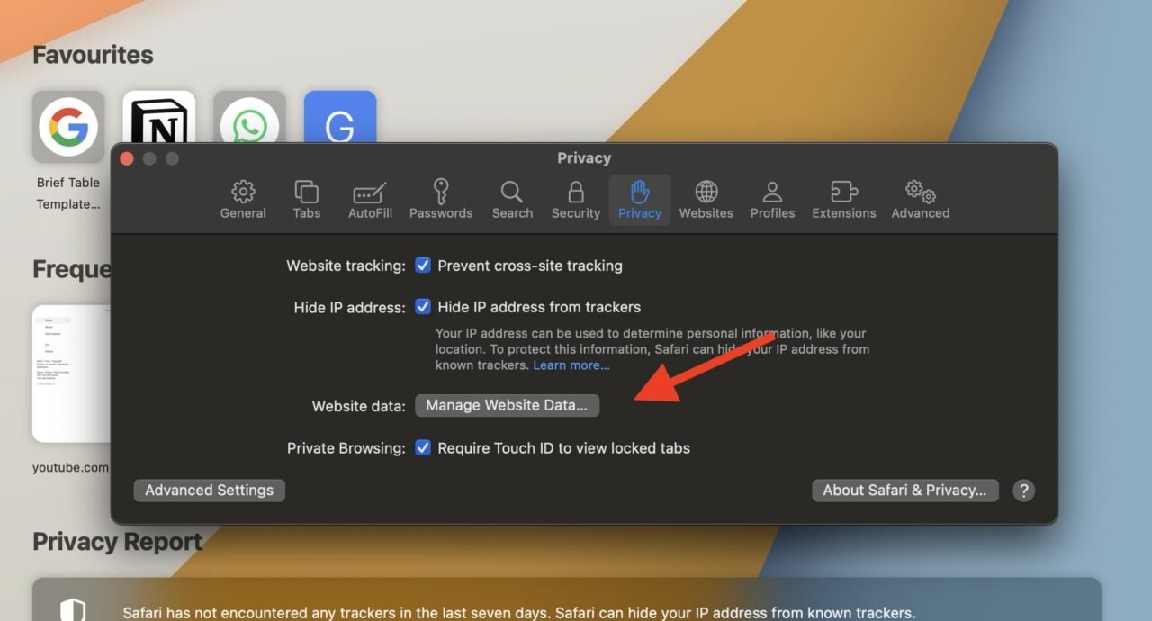 Gérer les données des sites web