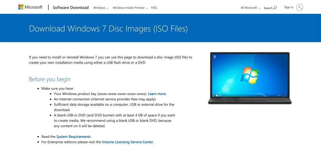 Windows 7 ISO