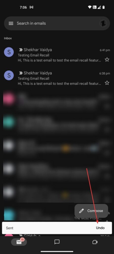 Annuler l'email dans l'application Gmail - Comment annuler l'envoi d'un e-mail dans Outlook et Gmail