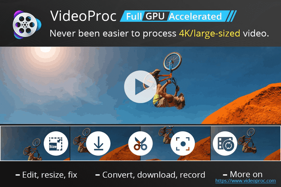 Accélération GPU Super Level 3 sur VideoProc