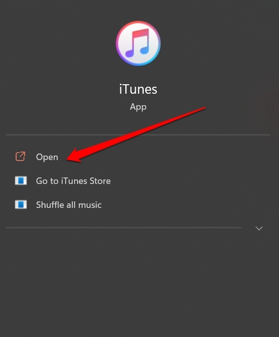 ouvrir iTunes