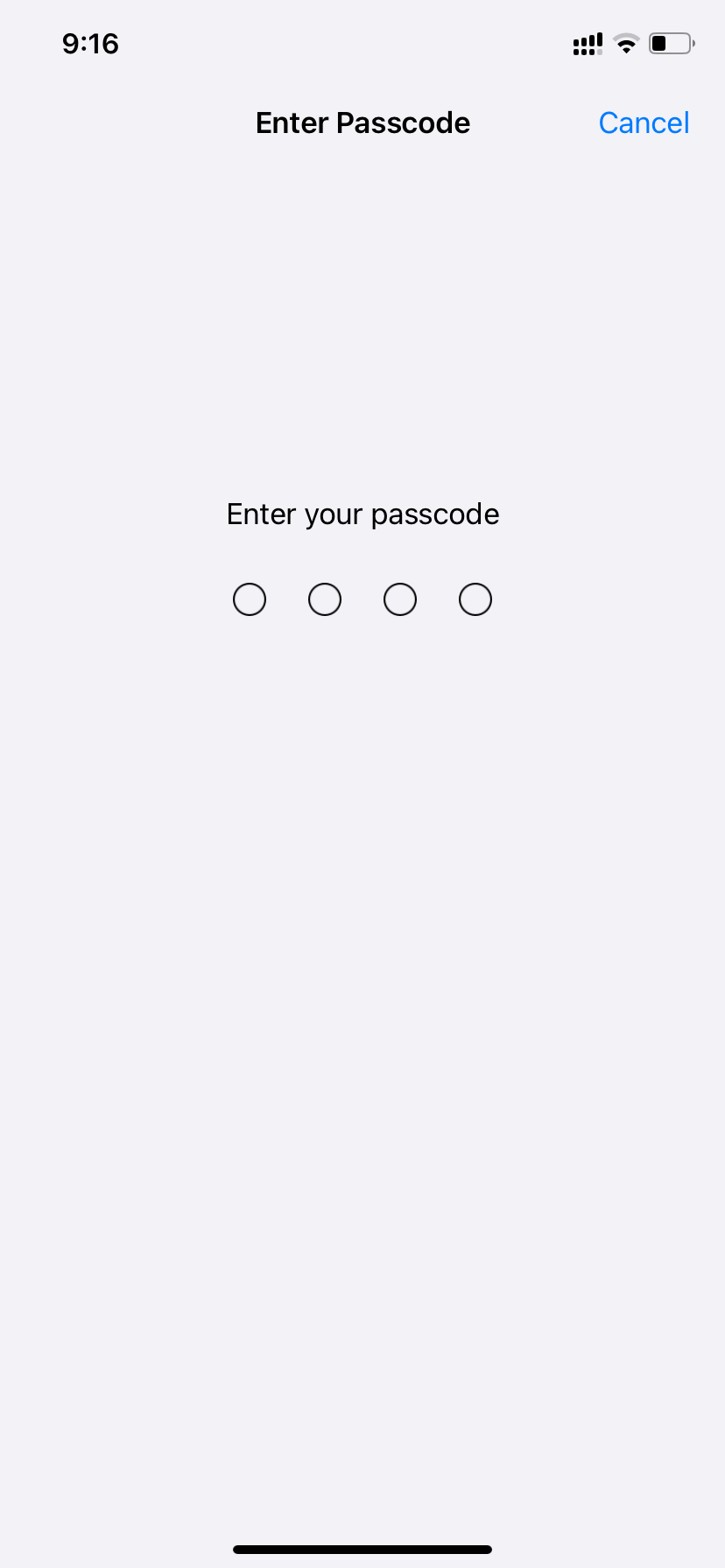 Finalmente, ingresa tu código para confirmar.