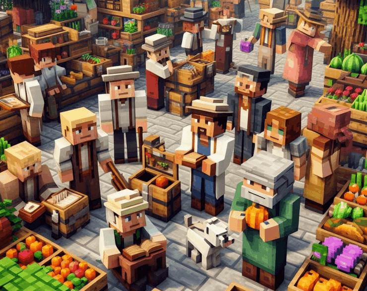 Trabajos de los aldeanos en Minecraft: Una guía 1